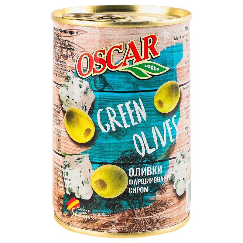 Оливки Oscar foods фарш сир 300г